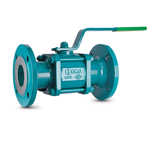 Шаровый кран фланцевый-пп-Pn16  FAF 1200